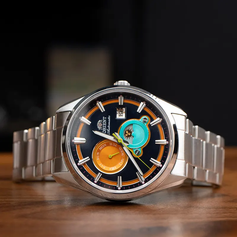 Orient Stretto Limited Edition Multi-Color Dial Men's Watch- RA-AK0316L